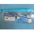 Standard Amenity Kit - 4"X10" Bag W/ Toothpaste + Toothbrush